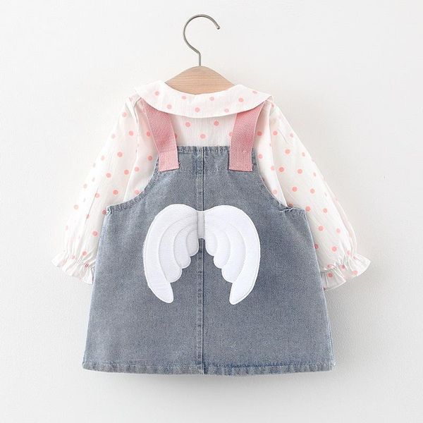 girl's dresses 2021 autumn baby girls overalls sundress + long sleeve shirts t-shirt kids dress children's 2pcs clothes vestidos1, Red;yellow
girl's dresses 2021 autumn baby girls overalls sundress + long sleeve shirts t-shirt kids dress children's 2pcs clothes vestidos1, Red;yellow