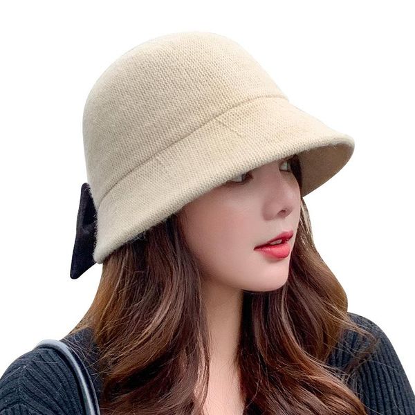 wide brim hats spring autumn women's fashion dome short knitted bucket hat imitation cashmere bow brimmed fisherman's, Blue;gray
wide brim hats spring autumn women's fashion dome short knitted bucket hat imitation cashmere bow brimmed fisherman's, Blue;gray