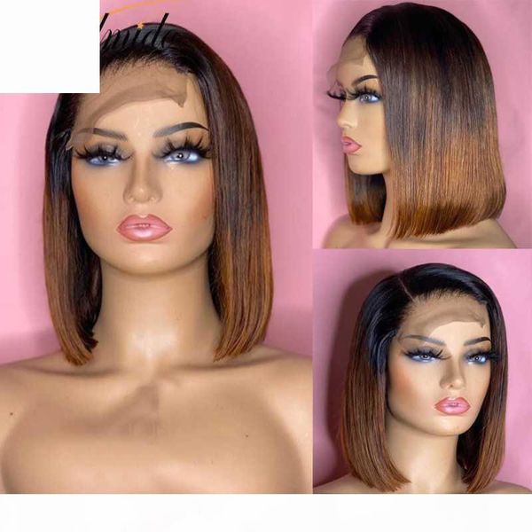 dmido 13x6 ombre color short bob cut lace front human hair wigs brazilian short remy human hair lace front wigs 180 density, Black;brown
dmido 13x6 ombre color short bob cut lace front human hair wigs brazilian short remy human hair lace front wigs 180 density, Black;brown