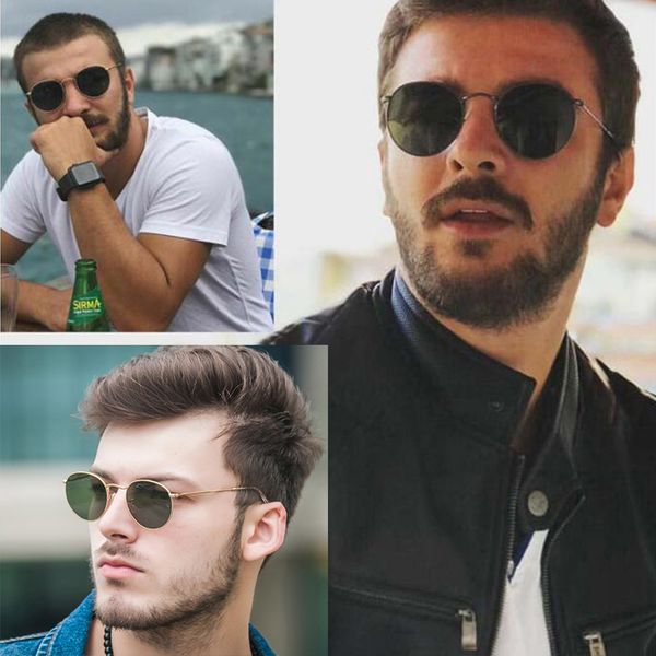 round fashion sunglasses glasses women female designer mirror vintage men mens driving eyewear brand sun glass r3447 masculine tlmot, White;black
round fashion sunglasses glasses women female designer mirror vintage men mens driving eyewear brand sun glass r3447 masculine tlmot, White;black