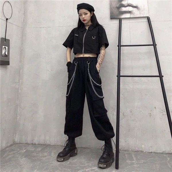 women's tracksuits tracksuit ropa de mujer suit female summer version short-sleeved shirt high waist slimming sports hip-hop two piece, Gray
women's tracksuits tracksuit ropa de mujer suit female summer version short-sleeved shirt high waist slimming sports hip-hop two piece, Gray