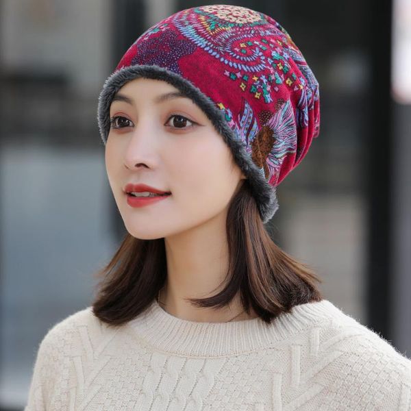 beanie/skull caps 2021 winter hat women plus velvet beanie cap print warm red fashion gorro soft bonnet, Blue;gray
beanie/skull caps 2021 winter hat women plus velvet beanie cap print warm red fashion gorro soft bonnet, Blue;gray