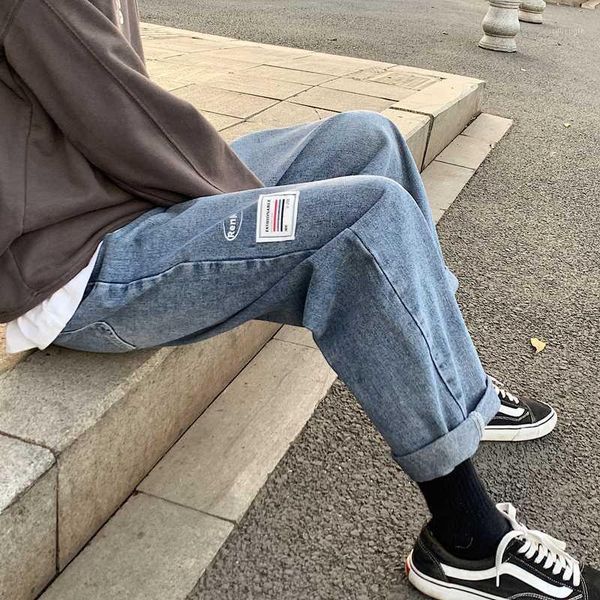 men's jeans 2020 spring and summer new solid color straight straight wild handsome loose jeans young personality trend men's1, Blue
men's jeans 2020 spring and summer new solid color straight straight wild handsome loose jeans young personality trend men's1, Blue