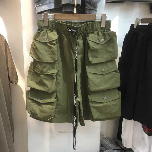 men's shorts kapital hirata and hongchao brand high arcade machine can multi pocket men's loose nylon tunic tooling shorts, White;black
men's shorts kapital hirata and hongchao brand high arcade machine can multi pocket men's loose nylon tunic tooling shorts, White;black