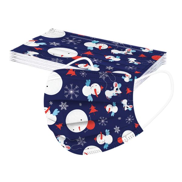 new disposable 3ply 10pc women face man ear loop santa, snowman element printed mask outdoor cycling decoration 3
new disposable 3ply 10pc women face man ear loop santa, snowman element printed mask outdoor cycling decoration 3