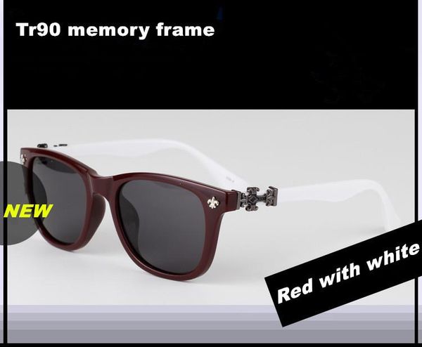 sunglasses fashion women's tr90 polarized retro style quality sun glasses, White;black
sunglasses fashion women's tr90 polarized retro style quality sun glasses, White;black