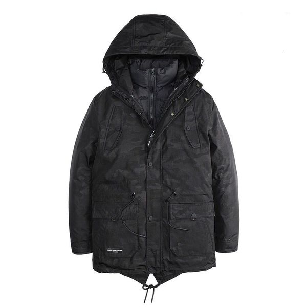2021 new winter parka men hooded thick warm windproof mens two-piece coat camo male double jacket casual outerwear t9bo, Tan;black
2021 new winter parka men hooded thick warm windproof mens two-piece coat camo male double jacket casual outerwear t9bo, Tan;black