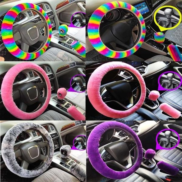 3pcs new winter fashion plush steering wheel cover&handbrake cover&gear shift cover set universal fluffy warm car interior 38cm1
3pcs new winter fashion plush steering wheel cover&handbrake cover&gear shift cover set universal fluffy warm car interior 38cm1