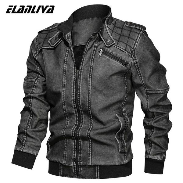 leather jacket men motorcycle retro casual jackets mens washed leather pu coat male fleece warm windbreaker coats plus size 6xl, Black
leather jacket men motorcycle retro casual jackets mens washed leather pu coat male fleece warm windbreaker coats plus size 6xl, Black