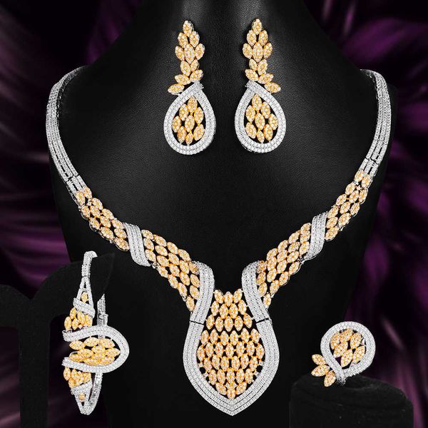 siscathy luxury shiny blooming flowers jewelry sets bangle earrings necklace ring european bridal wedding party new, Silver
siscathy luxury shiny blooming flowers jewelry sets bangle earrings necklace ring european bridal wedding party new, Silver