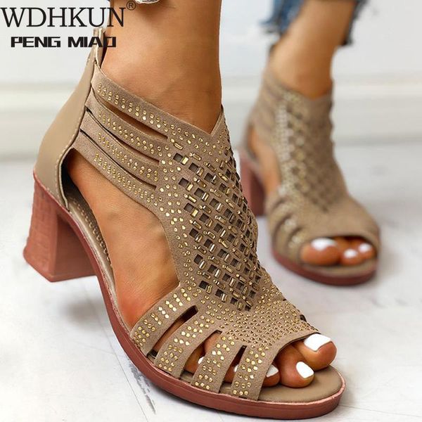 summer women sandals high heels hollow open toe gladiator zipper ladies shoes party pumps platform casual sandalias de mujer, Black
summer women sandals high heels hollow open toe gladiator zipper ladies shoes party pumps platform casual sandalias de mujer, Black