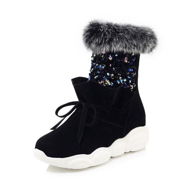 boots female fur warm snow ankle for women winter shoes woman waterproof booties footwear, Black
boots female fur warm snow ankle for women winter shoes woman waterproof booties footwear, Black