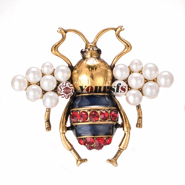yoursfs natural insect animal bee brooches, simulated pearl beetle bee brooch pins vintage jewelry for women, Gray
yoursfs natural insect animal bee brooches, simulated pearl beetle bee brooch pins vintage jewelry for women, Gray