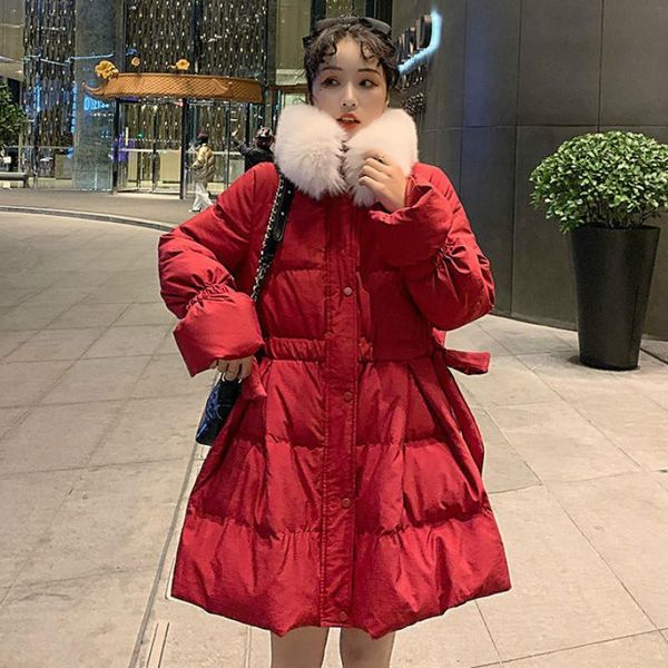 women's down & parkas 2021 korean light short coat fur collar white duck jacket casual warm loose autumn winter outwear women y28, Black
women's down & parkas 2021 korean light short coat fur collar white duck jacket casual warm loose autumn winter outwear women y28, Black