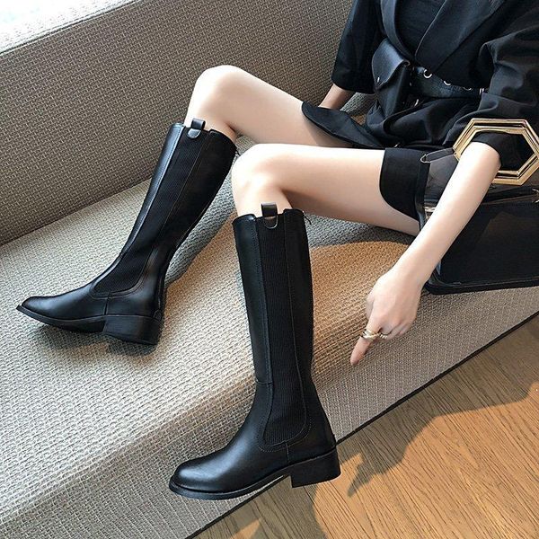 big size shoes woman women's boots autumn thigh high heels high booties ladies round toe large size rubber, Black
big size shoes woman women's boots autumn thigh high heels high booties ladies round toe large size rubber, Black