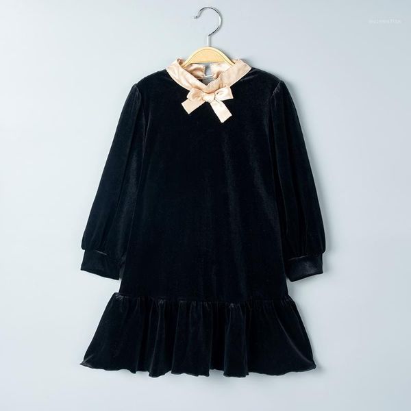girl's dresses baby / toddler elegant bowknot black velvet ruffled long-sleeve dress1, Red;yellow
girl's dresses baby / toddler elegant bowknot black velvet ruffled long-sleeve dress1, Red;yellow