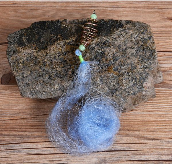 security fishing net white nylon sticking nets ductility hole no fishhook accessory gold plated spring outdoor 1 7lo l2
security fishing net white nylon sticking nets ductility hole no fishhook accessory gold plated spring outdoor 1 7lo l2