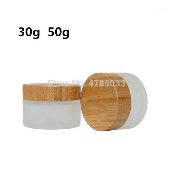 10pcs 30g 50g bamboo wooden lid glass jar, 30ml/50ml empty frosted glass bottle cosmetics cream packing container bamboo lid1
10pcs 30g 50g bamboo wooden lid glass jar, 30ml/50ml empty frosted glass bottle cosmetics cream packing container bamboo lid1