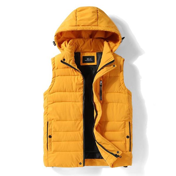 men 2020 autumn new thick hooded sleeveless vest jacket waistcoat men winter fashion casual warm cotton-padded vests waistcoat, Black;white
men 2020 autumn new thick hooded sleeveless vest jacket waistcoat men winter fashion casual warm cotton-padded vests waistcoat, Black;white