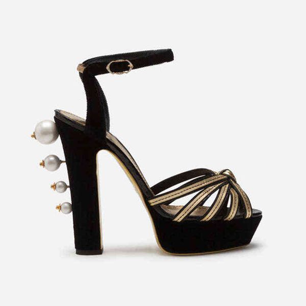 lady casual fashion designer pumps women shoes black suede real leather strappy studded pearls platform high heels sandals
lady casual fashion designer pumps women shoes black suede real leather strappy studded pearls platform high heels sandals