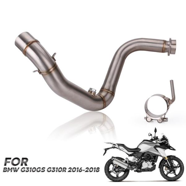 motorcycle exhaust link pipe connect mid middle pipe slip on stainless steel for g310gs g310r
motorcycle exhaust link pipe connect mid middle pipe slip on stainless steel for g310gs g310r