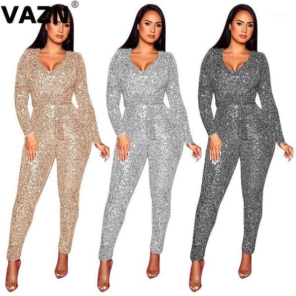 v-neck sequin solid colorful tide 2020 fashion high street jumpsuits casual bodycon long pants slim jumpsuit1 women's & rompers, Black;white
v-neck sequin solid colorful tide 2020 fashion high street jumpsuits casual bodycon long pants slim jumpsuit1 women's & rompers, Black;white