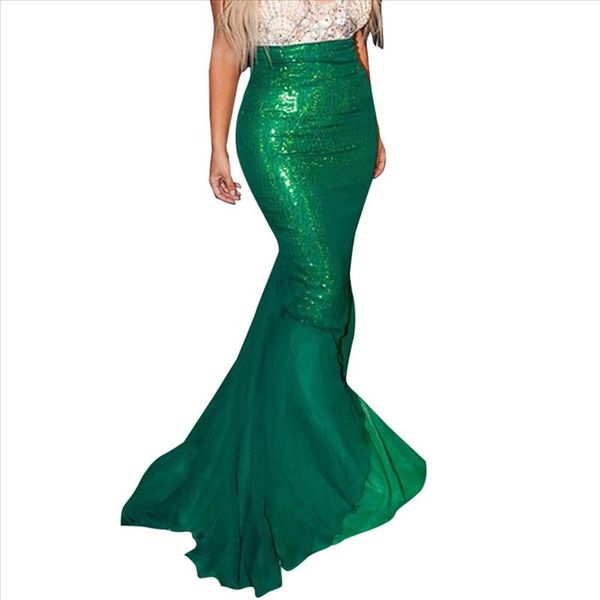 sequin skirt women ladies mermaid tail skirt pgraphy costume fancy maxi skirt for night party roupa feminino lantejoula, Black
sequin skirt women ladies mermaid tail skirt pgraphy costume fancy maxi skirt for night party roupa feminino lantejoula, Black
