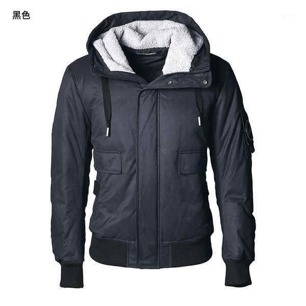 plush hat men's hooded down jacket thread closure fashion warm men's down jacket wf66451, Black
plush hat men's hooded down jacket thread closure fashion warm men's down jacket wf66451, Black