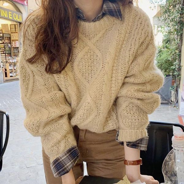 women casual twist sweater o neck batwing long sleeve loose fit solid fashion lady knitted pullover female jumper, White;black
women casual twist sweater o neck batwing long sleeve loose fit solid fashion lady knitted pullover female jumper, White;black
