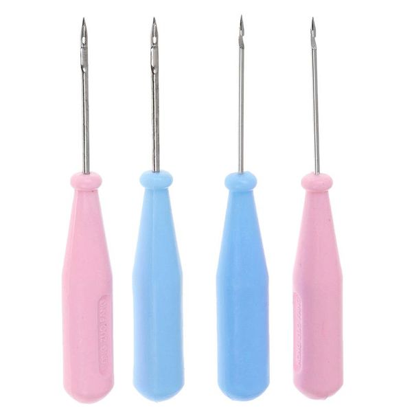 1pcs steel stitcher sewing awl shoes bags hole hook diy handmade leather tool plastic handle cone needle shoe repair needles, Black
1pcs steel stitcher sewing awl shoes bags hole hook diy handmade leather tool plastic handle cone needle shoe repair needles, Black