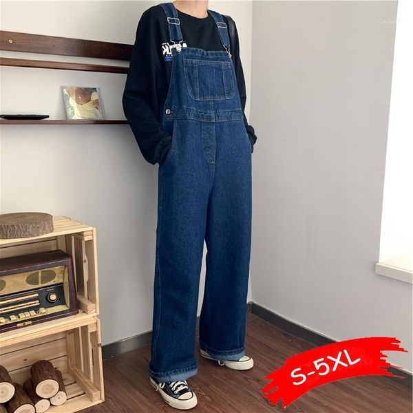 women's jumpsuits & rompers korean style denim overalls solid pockets high waist jeans full length loose women's clothing blue fas, Black;white
women's jumpsuits & rompers korean style denim overalls solid pockets high waist jeans full length loose women's clothing blue fas, Black;white