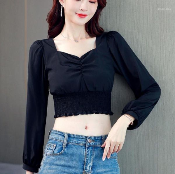 women 2020 sweet fashion ruffled white blouses vintage v neck short sleeve stretch female shirts blusas chic 1
women 2020 sweet fashion ruffled white blouses vintage v neck short sleeve stretch female shirts blusas chic 1