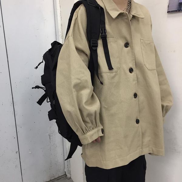 coats and jackets women single breasted korean style autumn turn-down collar solid ins harajuku women's clothing fashion brand, Black;brown
coats and jackets women single breasted korean style autumn turn-down collar solid ins harajuku women's clothing fashion brand, Black;brown