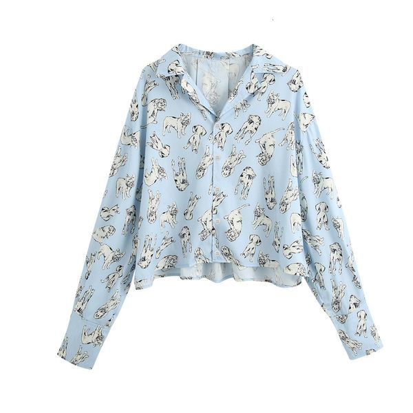 2021 new bb 2829 autumn europe and the united states women's animal printed shirt long sleeve shirts bbvf, White
2021 new bb 2829 autumn europe and the united states women's animal printed shirt long sleeve shirts bbvf, White