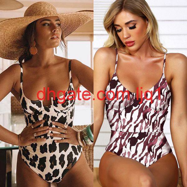 new leopard one piece swimsuit polyester printing women's swimsuit bikini, White;black
new leopard one piece swimsuit polyester printing women's swimsuit bikini, White;black