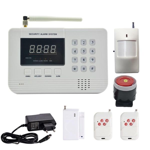 1 set security home gsm alarm system pstn burglar network wireless pir motion detector door contact sensor for personal
1 set security home gsm alarm system pstn burglar network wireless pir motion detector door contact sensor for personal