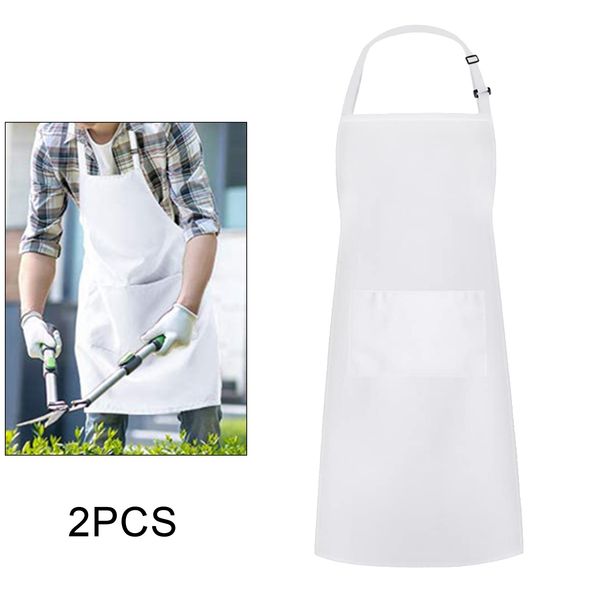 2 pieces polyester cooking apron adjustable kitchen apron soft chef apron with pocket for women and men
2 pieces polyester cooking apron adjustable kitchen apron soft chef apron with pocket for women and men