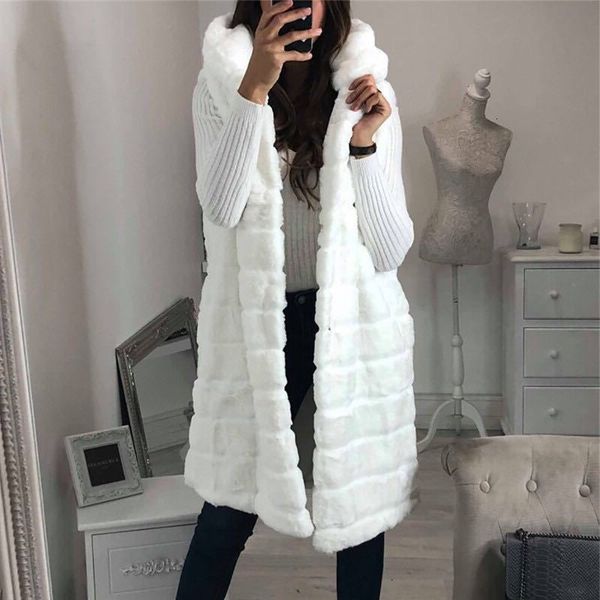 winter new women faux fur sleeveless vest long hoodies jacket coat
winter new women faux fur sleeveless vest long hoodies jacket coat