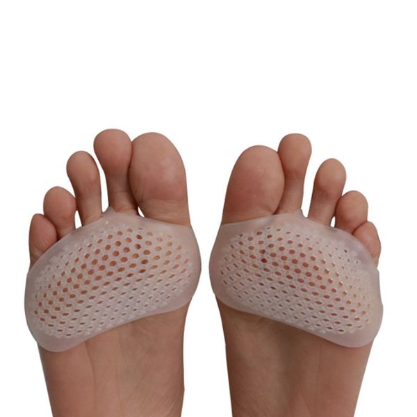 1pair silicone soft pads high heel shoes slip resistant protect pain relief foot care forefoot half yard invisible gel insoles
1pair silicone soft pads high heel shoes slip resistant protect pain relief foot care forefoot half yard invisible gel insoles
