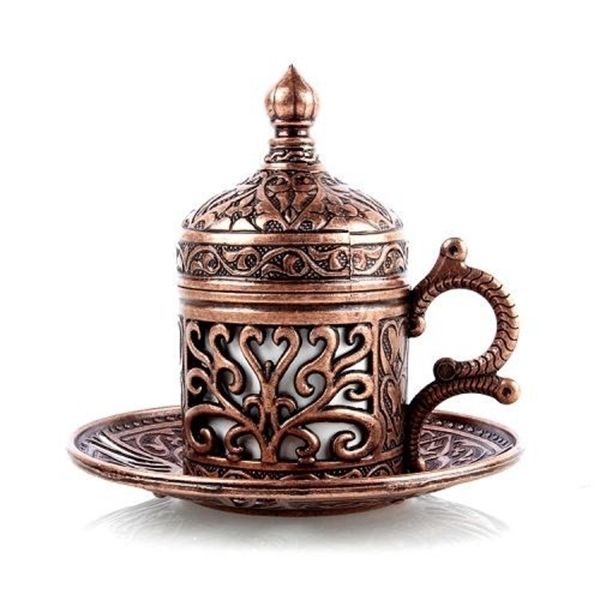 handmade authentic design turkish greek arabic coffee espresso set for 1 service, cups saucers lids tray delight candy dish gift q1221
handmade authentic design turkish greek arabic coffee espresso set for 1 service, cups saucers lids tray delight candy dish gift q1221