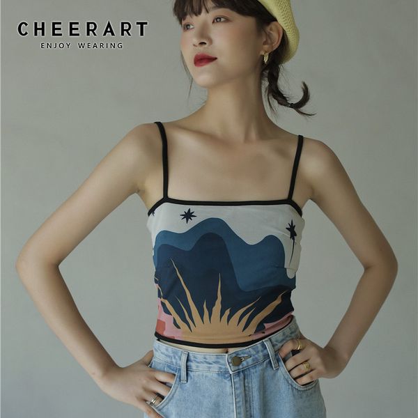 cheerart vintage crop women 2020 cami backless print spaghetti strap designer fashion cropbralette crop 1014, White
cheerart vintage crop women 2020 cami backless print spaghetti strap designer fashion cropbralette crop 1014, White
