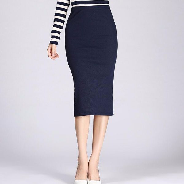 2020 spring autumn long pencil skirts women slim package hip maxi skirt lady winter chic wool rib knit midi skirt, Black
2020 spring autumn long pencil skirts women slim package hip maxi skirt lady winter chic wool rib knit midi skirt, Black