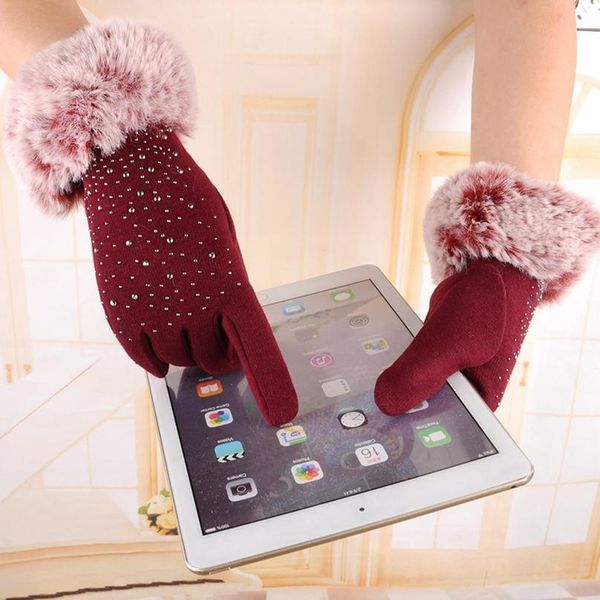 new fashion women winter gloves touchscreen cute warm mitts full finger mittens women outdoor sport femal sqciih, Black
new fashion women winter gloves touchscreen cute warm mitts full finger mittens women outdoor sport femal sqciih, Black
