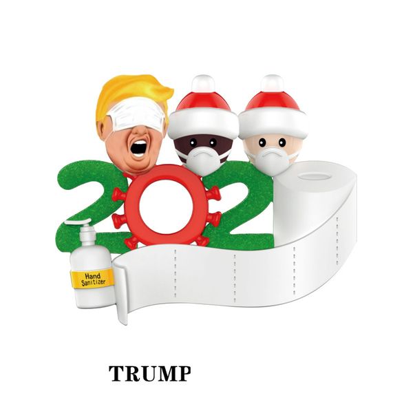 trump 2020 christmas quarantine ornaments customized gift survivor family hang decoration snowman pendant with face mask hand sanitizer xmas
trump 2020 christmas quarantine ornaments customized gift survivor family hang decoration snowman pendant with face mask hand sanitizer xmas