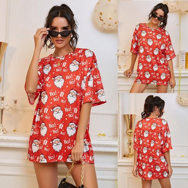 2020 casual round neck christmas santa claus cartoon printed short sleeve women blouse christmas and shirt, White
2020 casual round neck christmas santa claus cartoon printed short sleeve women blouse christmas and shirt, White