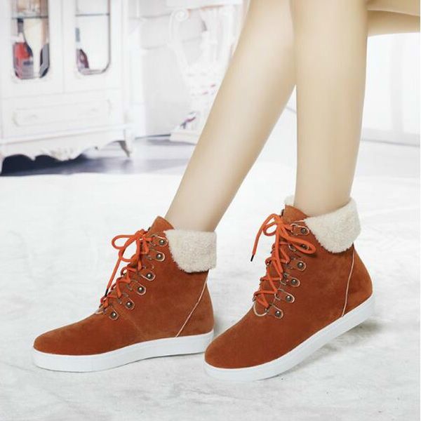 boots women ankle chaussure booties flatform plus size pu leather winter snow warm lace up shoes woman zapatos mujer sapatod1814, Black
boots women ankle chaussure booties flatform plus size pu leather winter snow warm lace up shoes woman zapatos mujer sapatod1814, Black