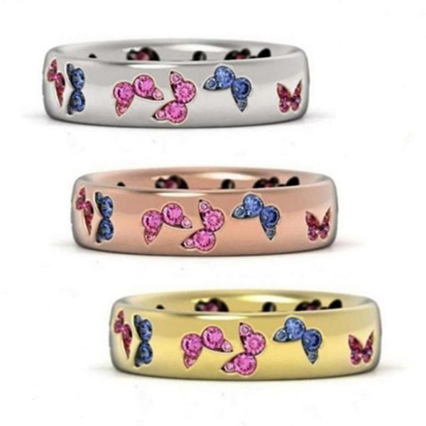 selling colorful zircon butterfly 5mm finger rings for women gold silver color engagement party jewelry rings, Slivery;golden
selling colorful zircon butterfly 5mm finger rings for women gold silver color engagement party jewelry rings, Slivery;golden