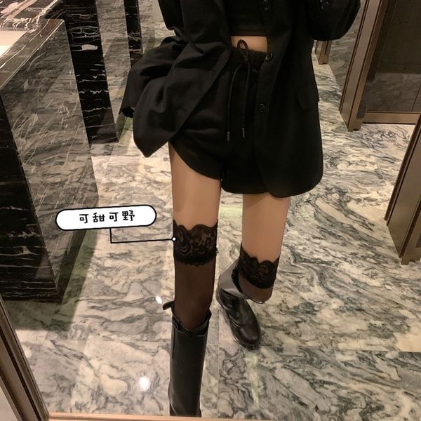 lace women's high autumn hong kong style bottoming and lovely girl's versatile leggings stockings
lace women's high autumn hong kong style bottoming and lovely girl's versatile leggings stockings