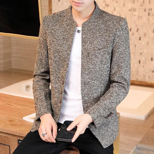2020 men's fall slim trend stand-up collar handsome suits youth new fashion casual suits, White;black
2020 men's fall slim trend stand-up collar handsome suits youth new fashion casual suits, White;black