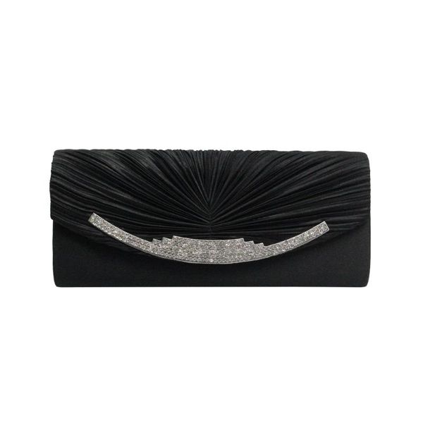 evening bags pleated drape satin clutch bag diamonds crystal for lady woman girl female
evening bags pleated drape satin clutch bag diamonds crystal for lady woman girl female